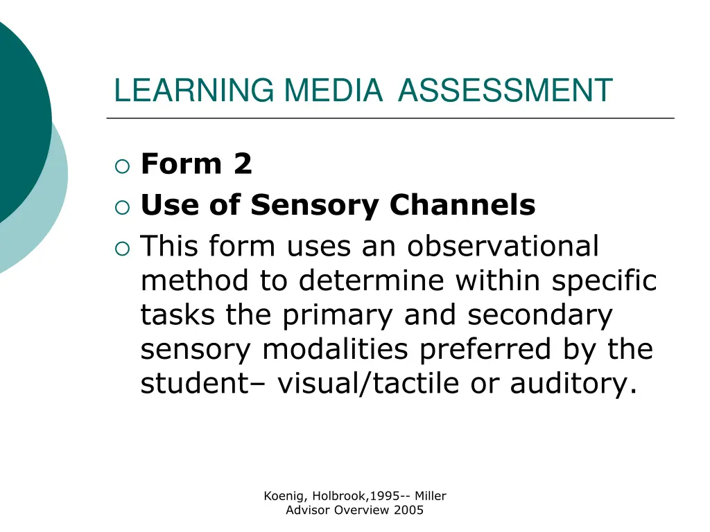 learning media assessment 8