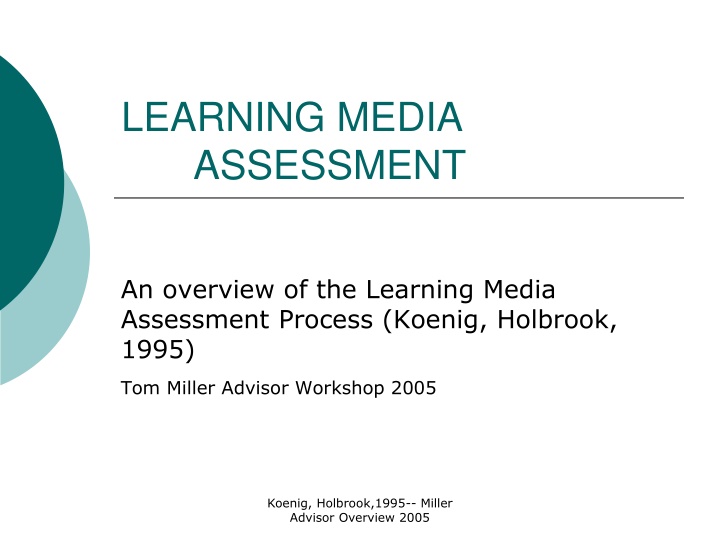 learning media assessment