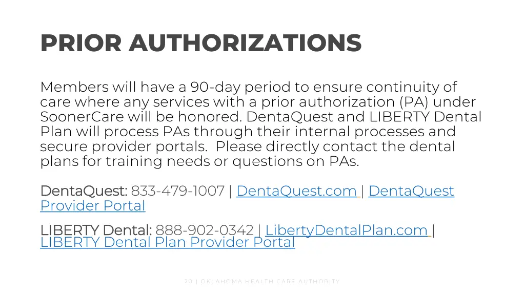 prior authorizations 1