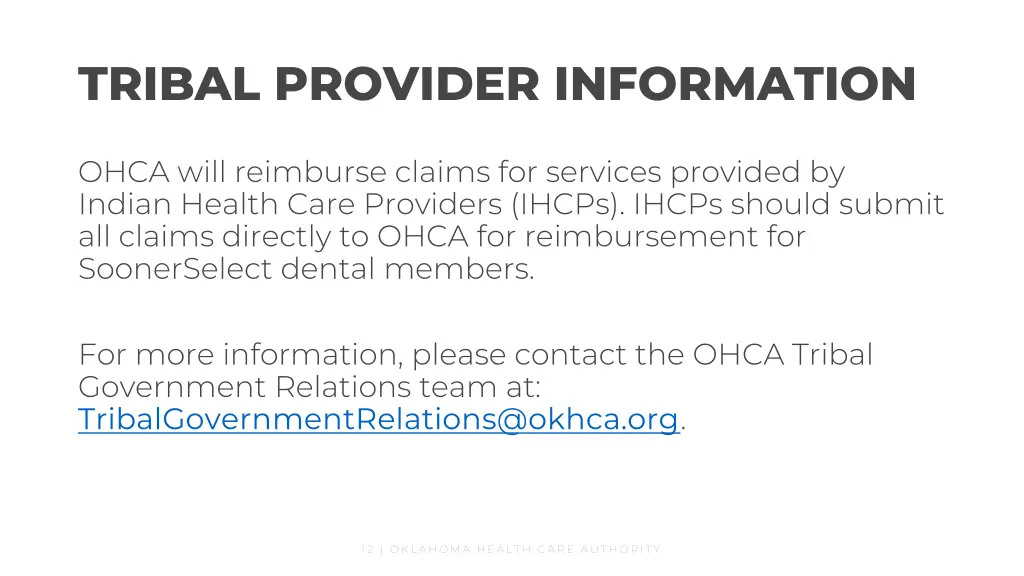 tribal provider information 1