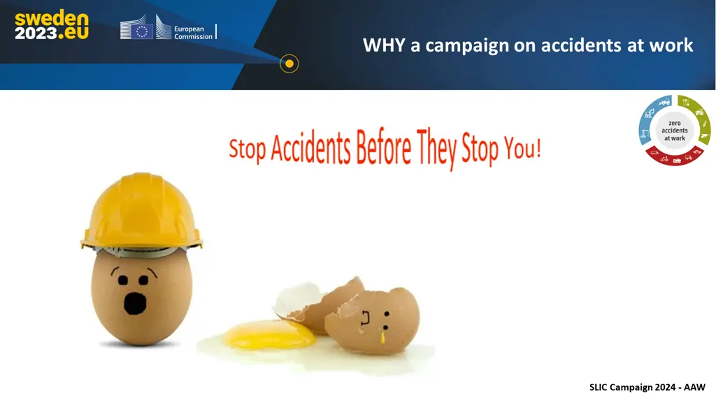 why a campaign on accidents at work