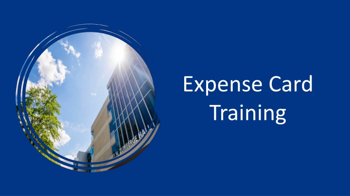 expense card training