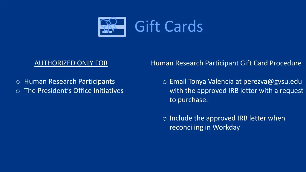 gift cards