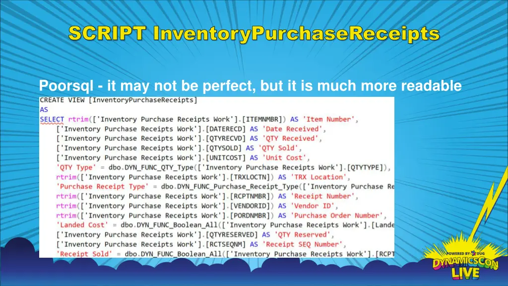 script inventorypurchasereceipts 1