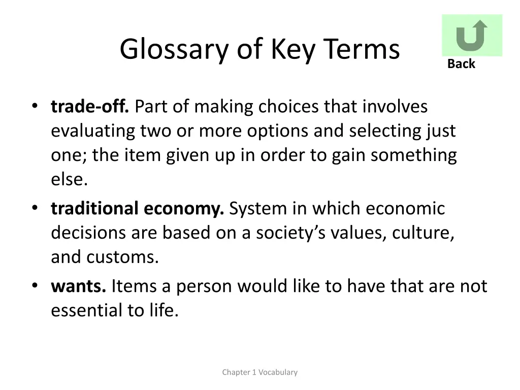glossary of key terms 5