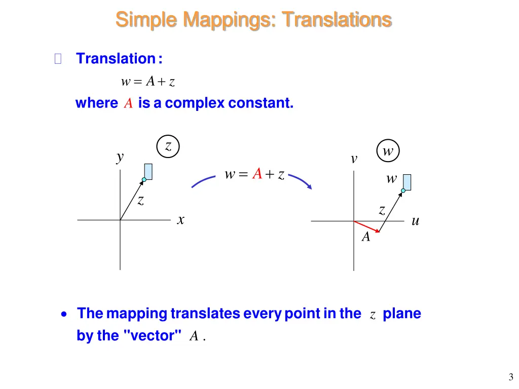 simple mappings translations