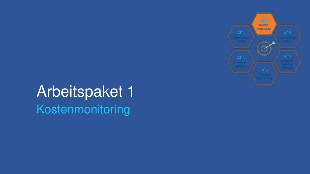 arbeitspaket 1 kostenmonitoring