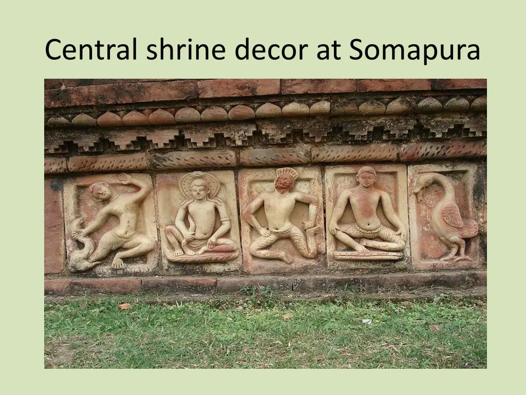 central shrine decor at somapura