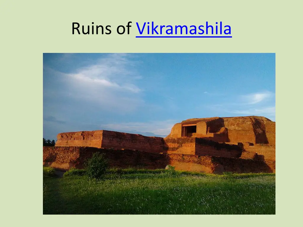 ruins of vikramashila