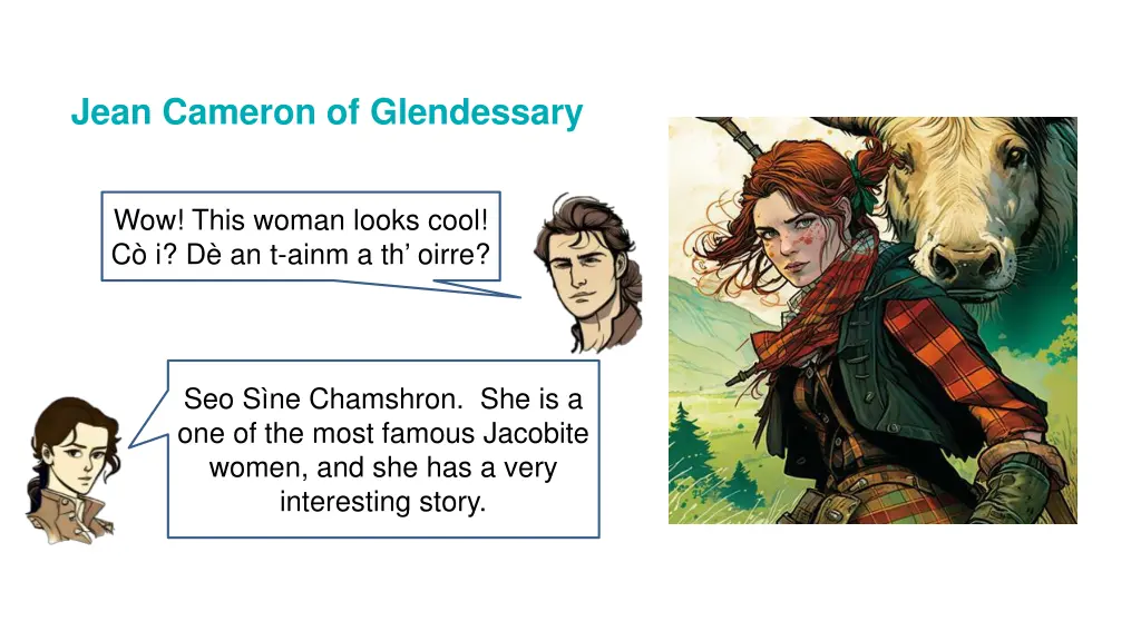 jean cameron of glendessary