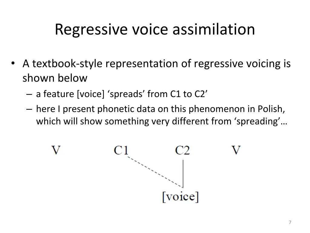 regressive voice assimilation 1