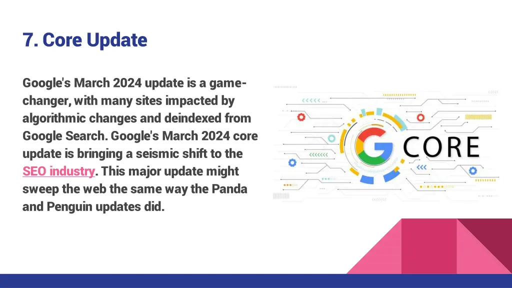 7 core update