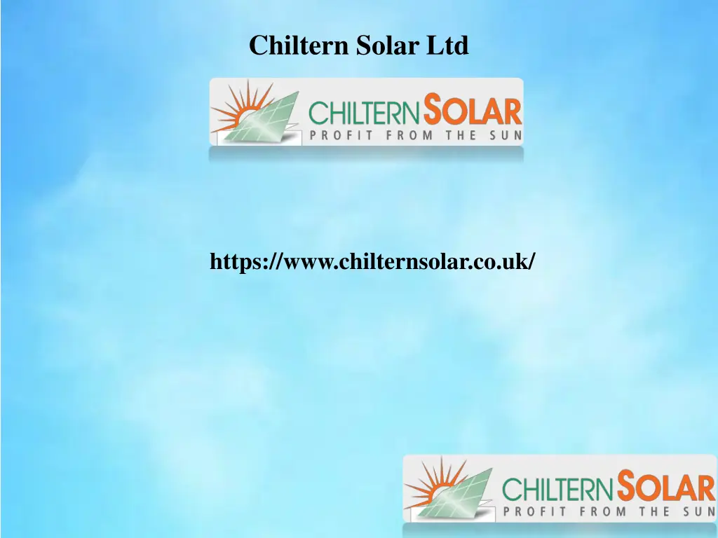 chiltern solar ltd