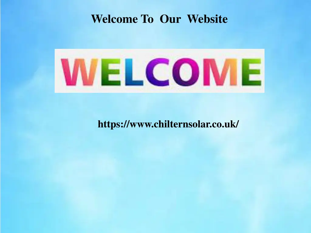 welcome to our website