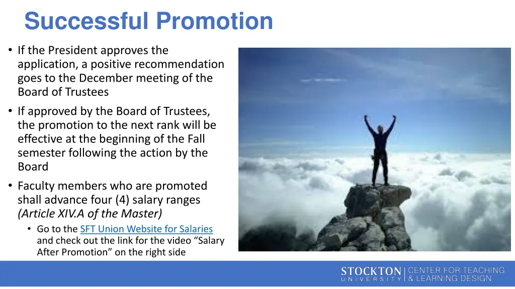 successful promotion