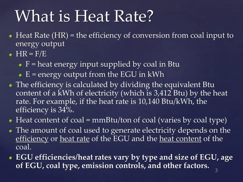 what is heat rate