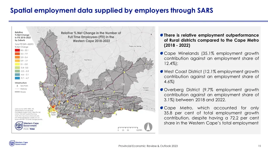 spatial employment data supplied by employers