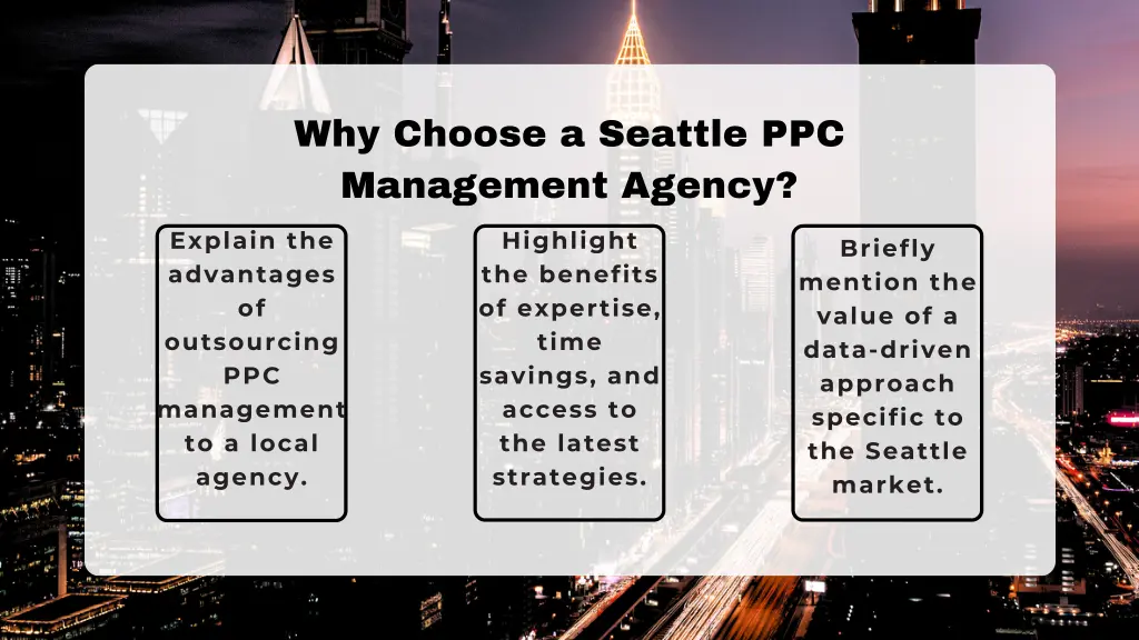 why choose a seattle ppc management agency