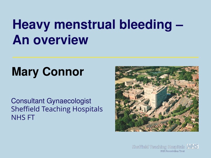 heavy menstrual bleeding an overview