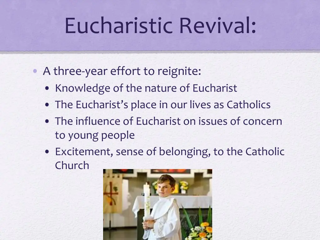 eucharistic revival