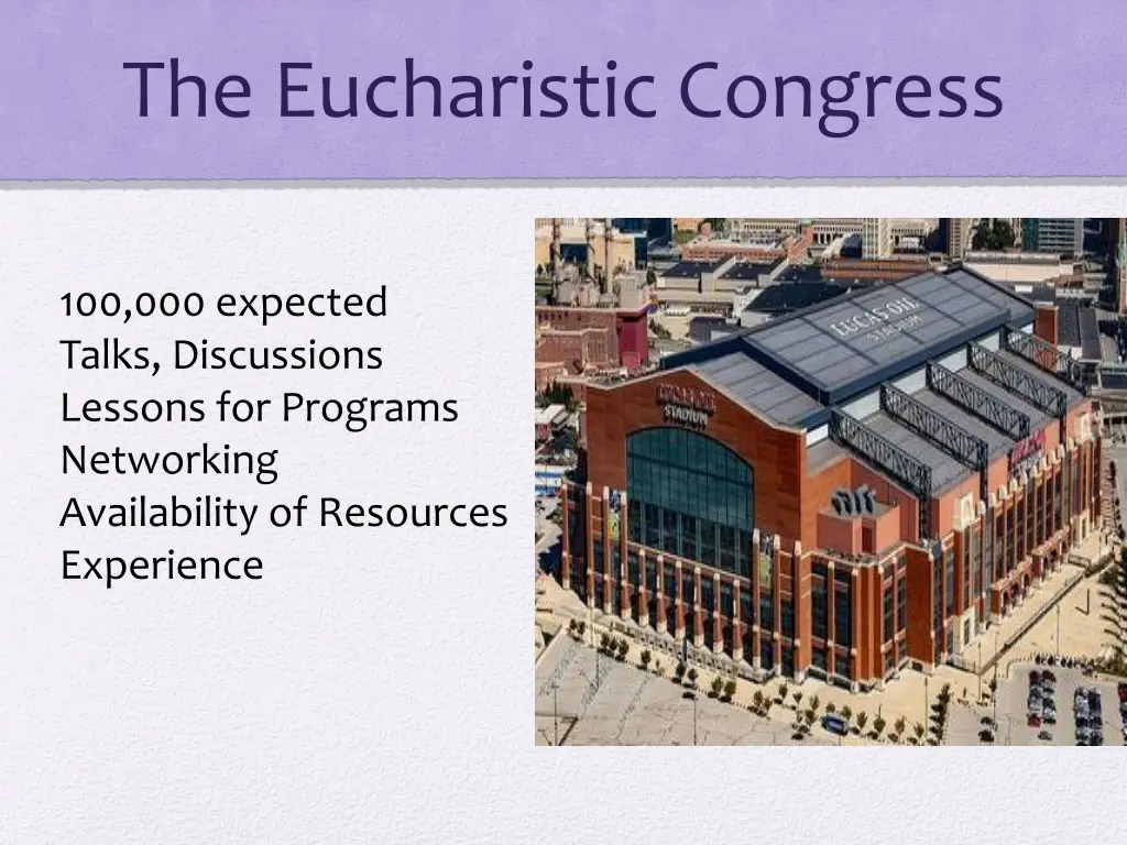 the eucharistic congress