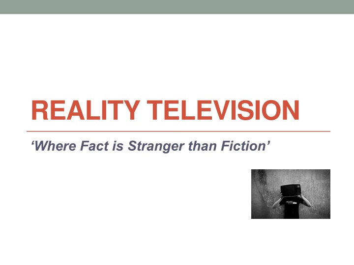 reality television