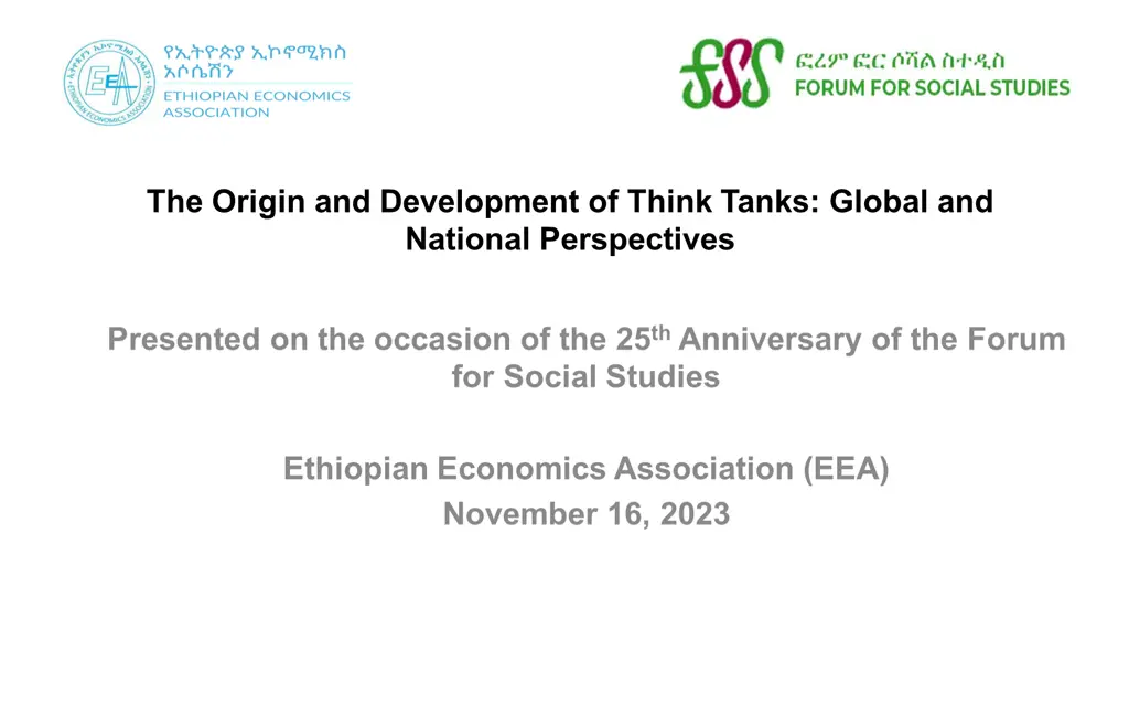 the origin and development of think tanks global