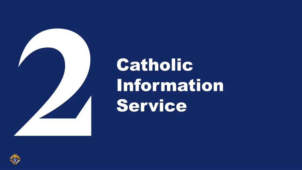 catholic information service