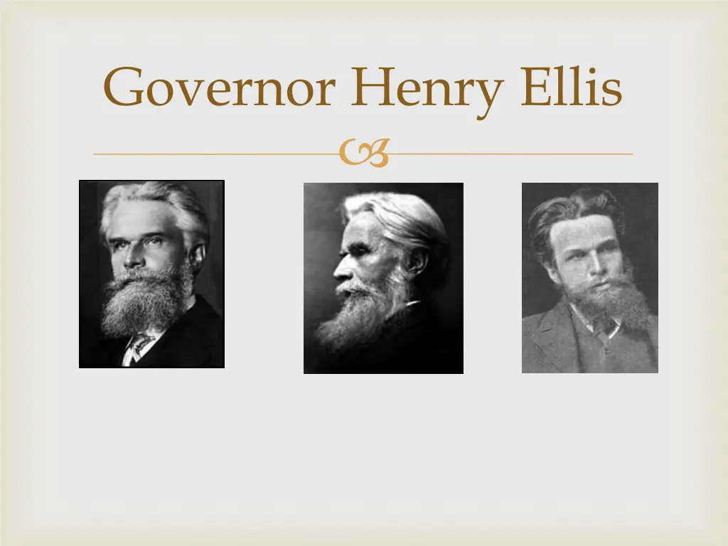 governor henry ellis 1