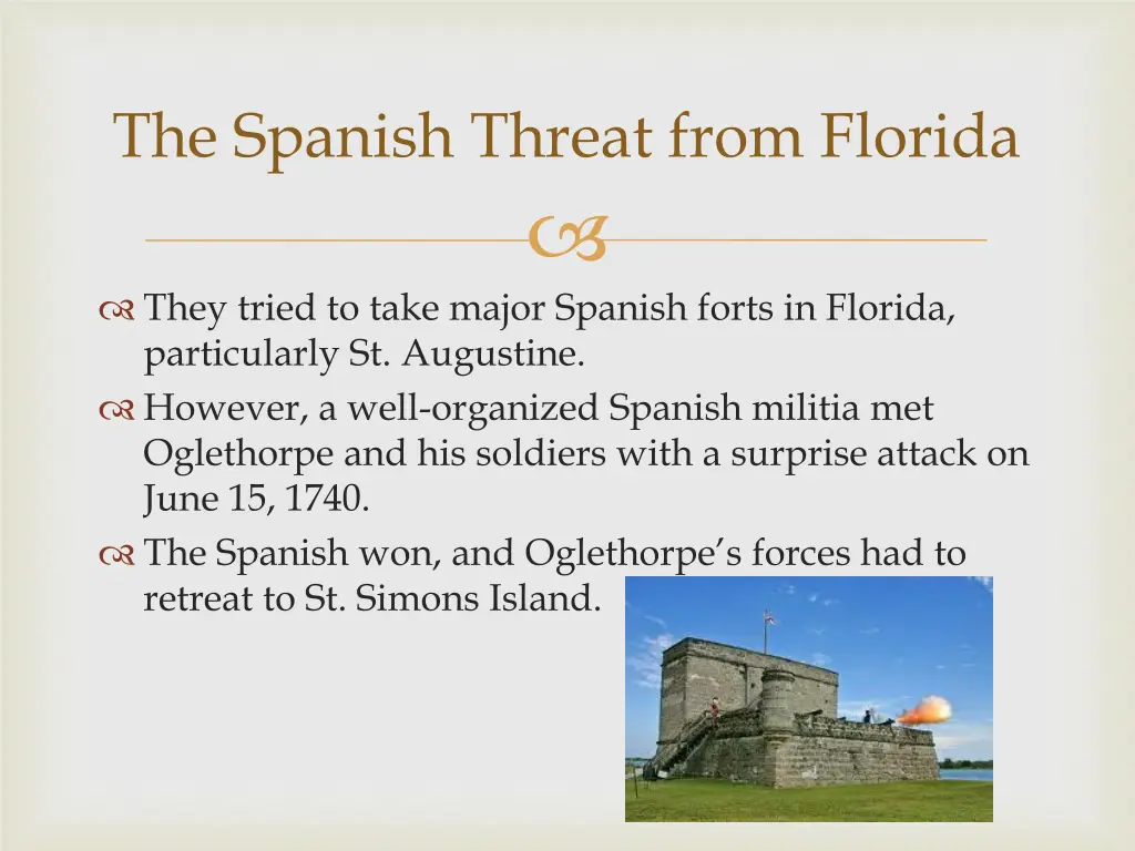 the spanish threat from florida 2