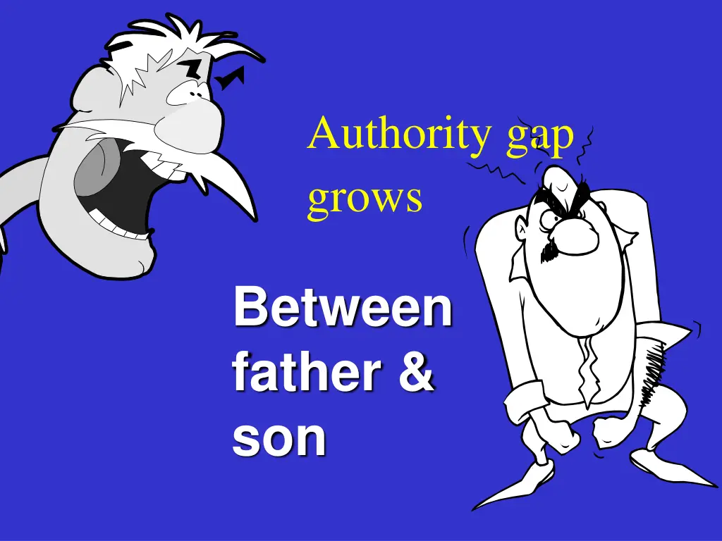 authority gap grows