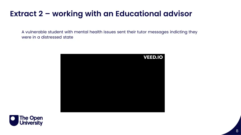 extract 2 working with an educational advisor