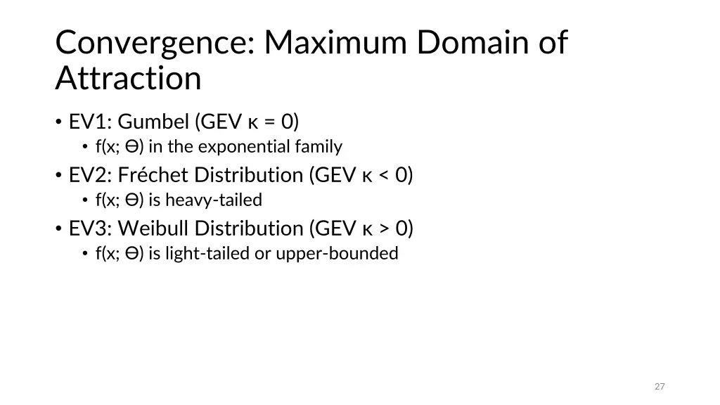 convergence maximum domain of attraction