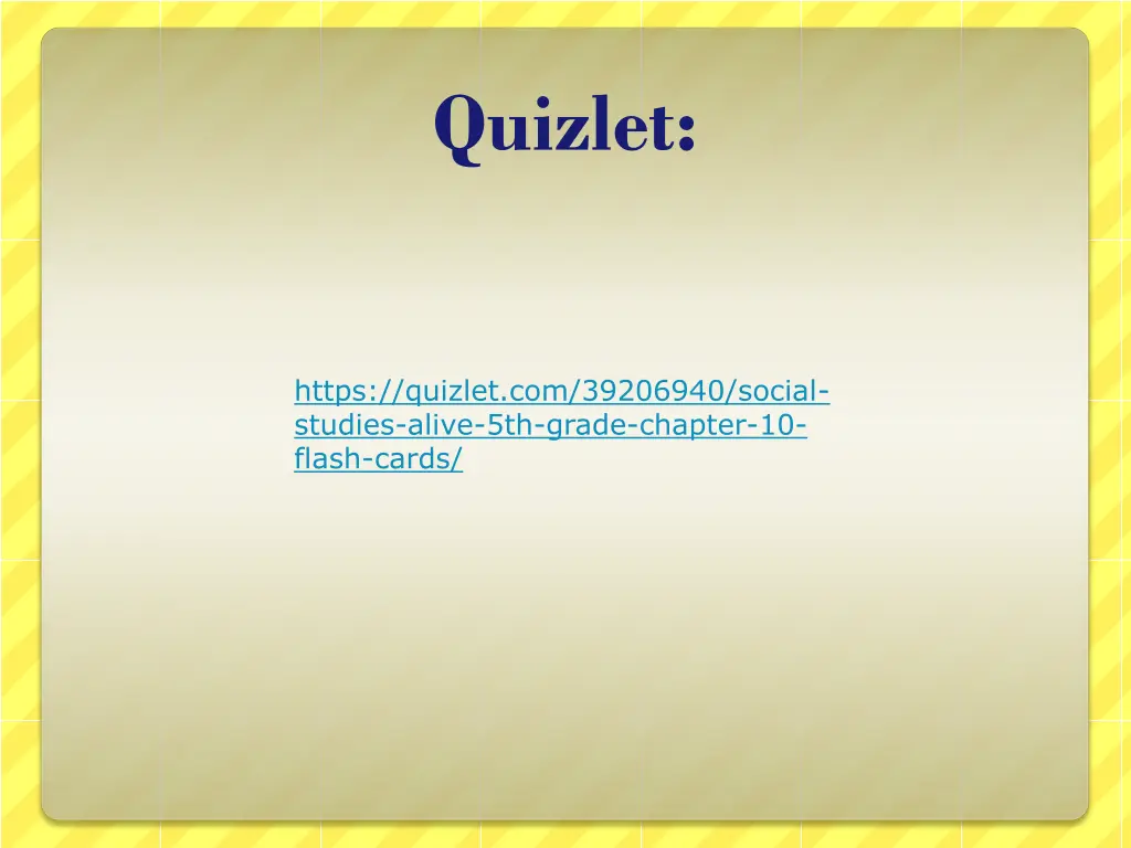 quizlet