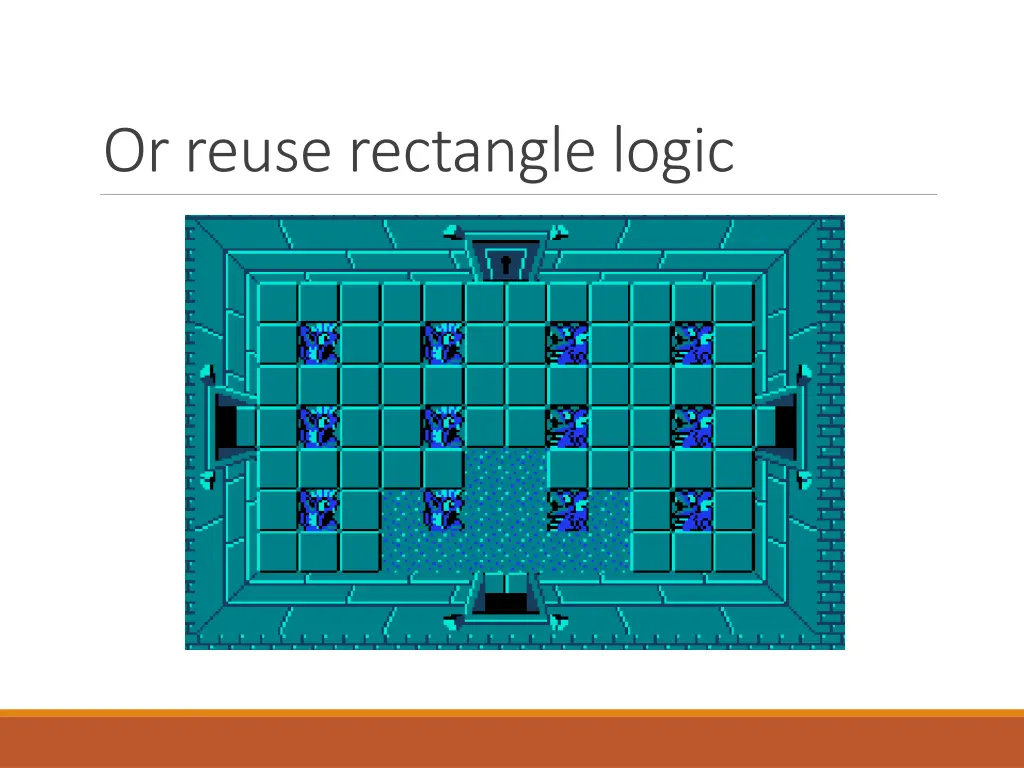 or reuse rectangle logic