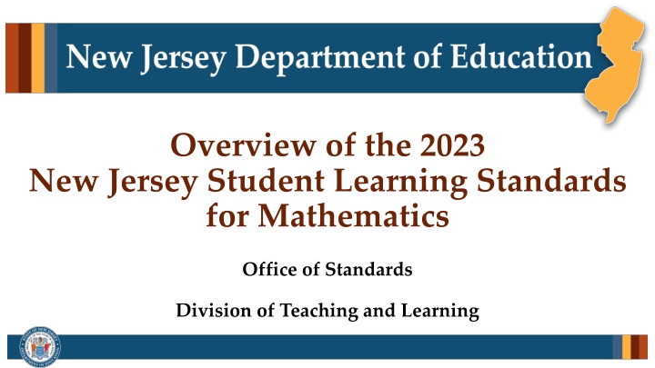 overview of the 2023 new jersey student learning
