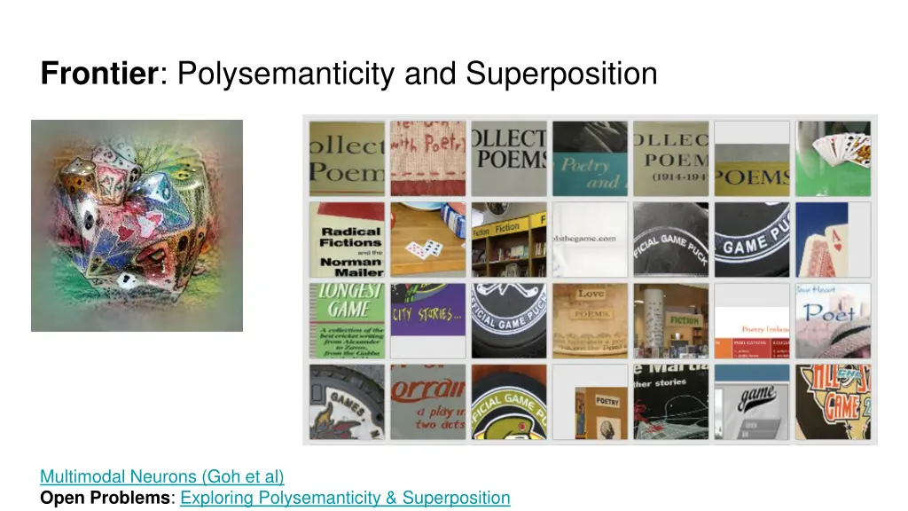frontier polysemanticity and superposition