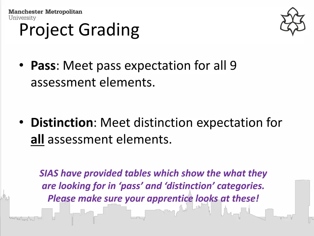 project grading