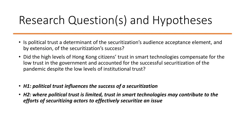 research question s and hypotheses
