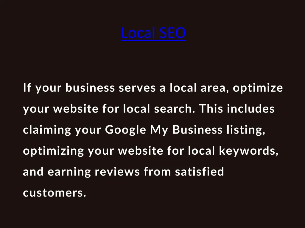 local seo