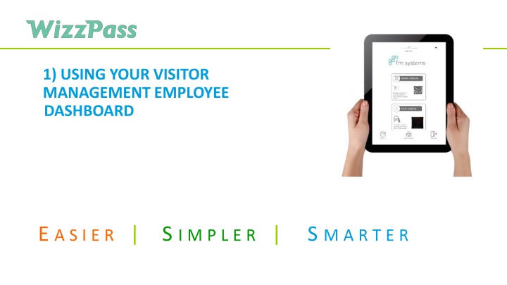 1 1 using your visitor 2 management employee