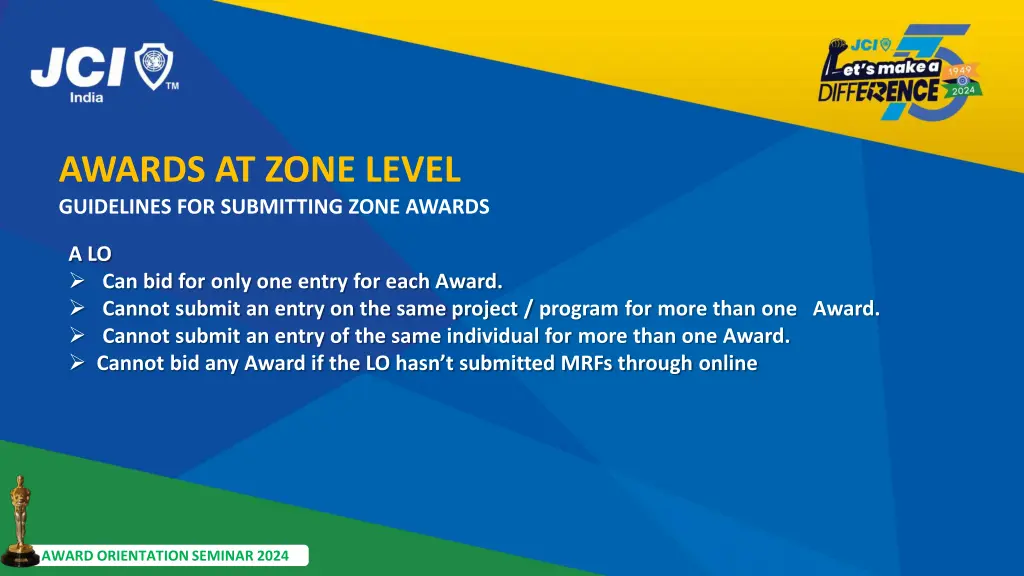awards at zone level guidelines for submitting 1