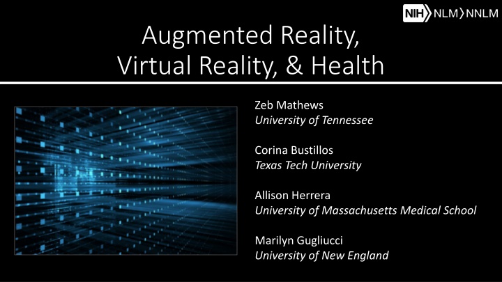 augmented reality virtual reality health