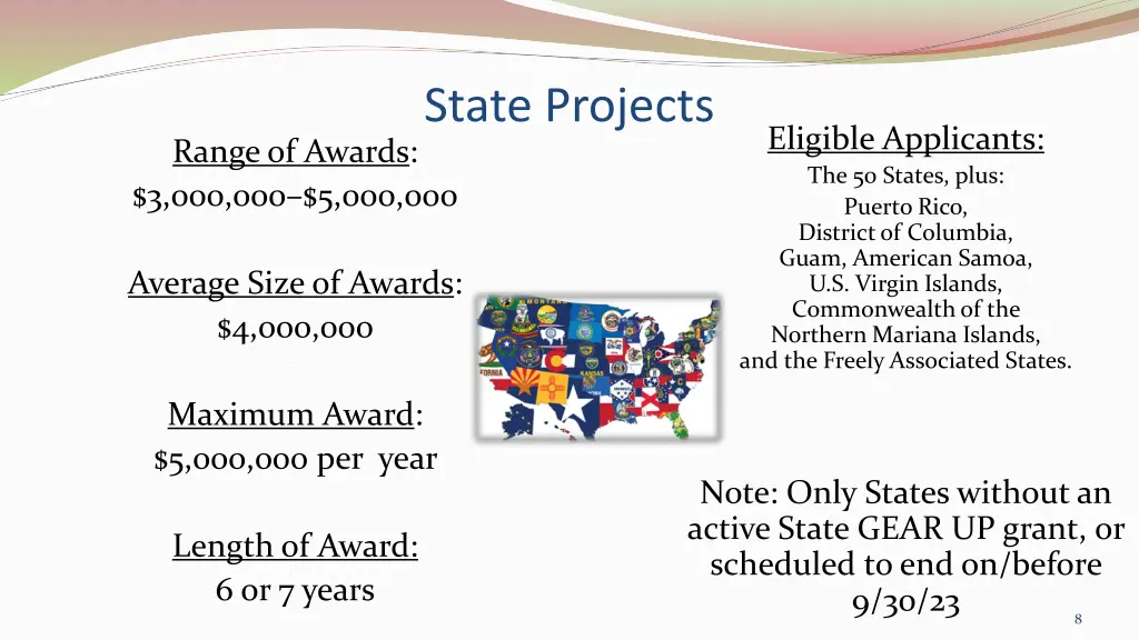 state projects