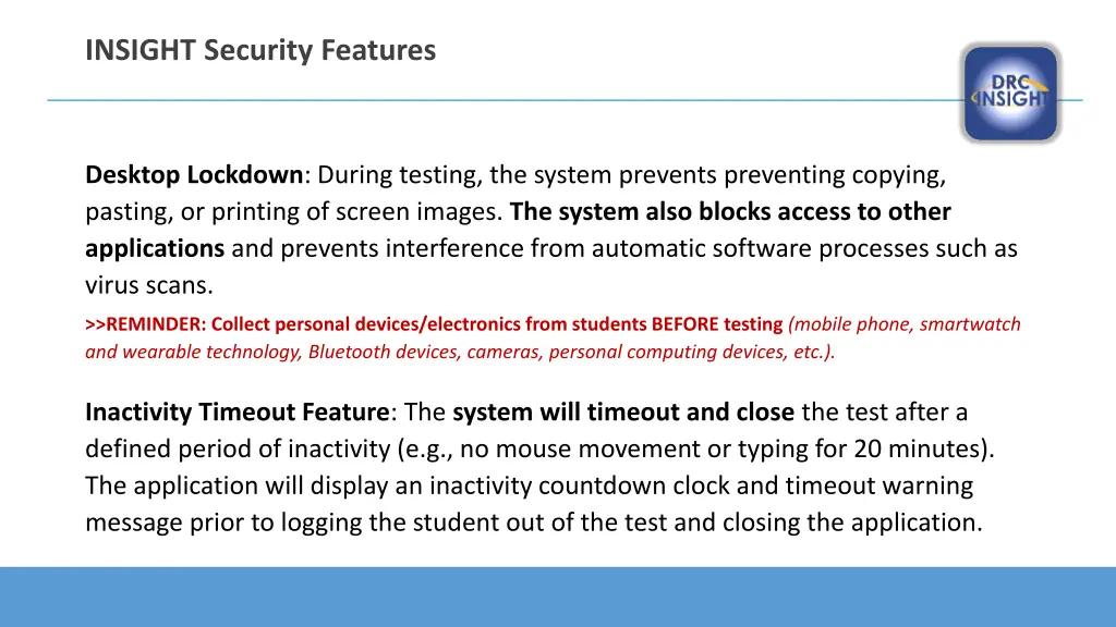 insight security features
