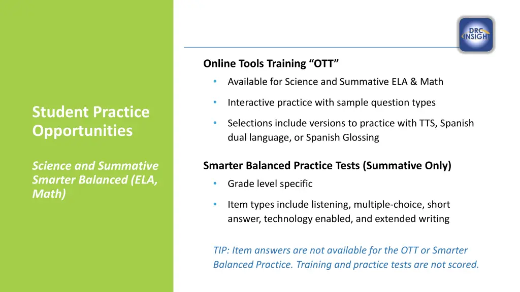 online tools training ott available for science