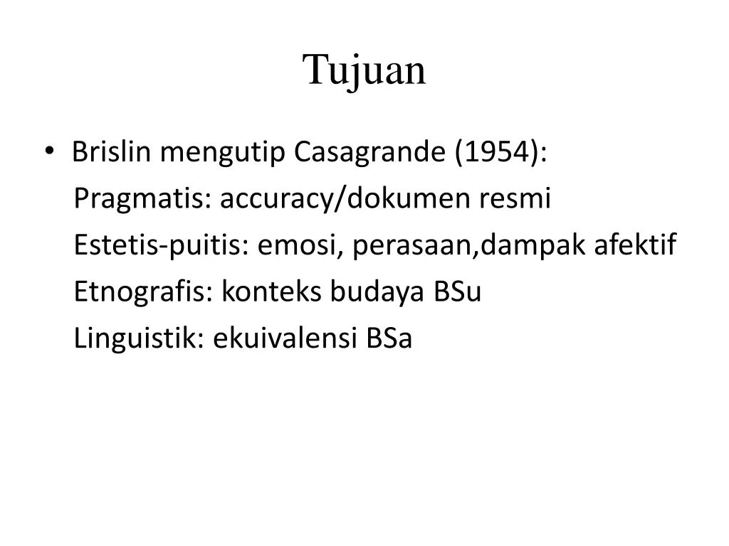 tujuan