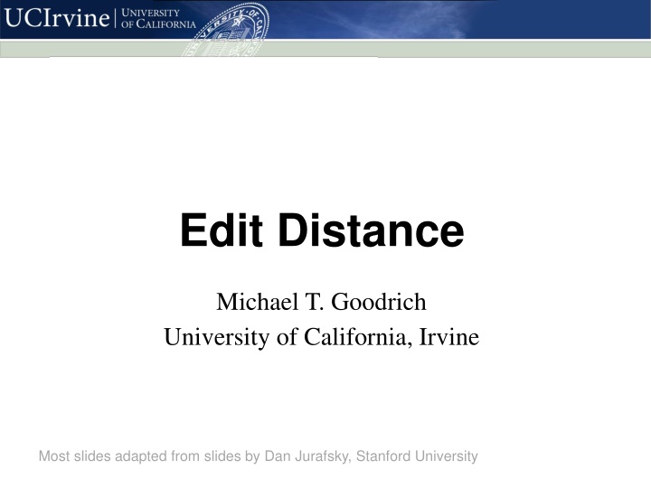 edit distance
