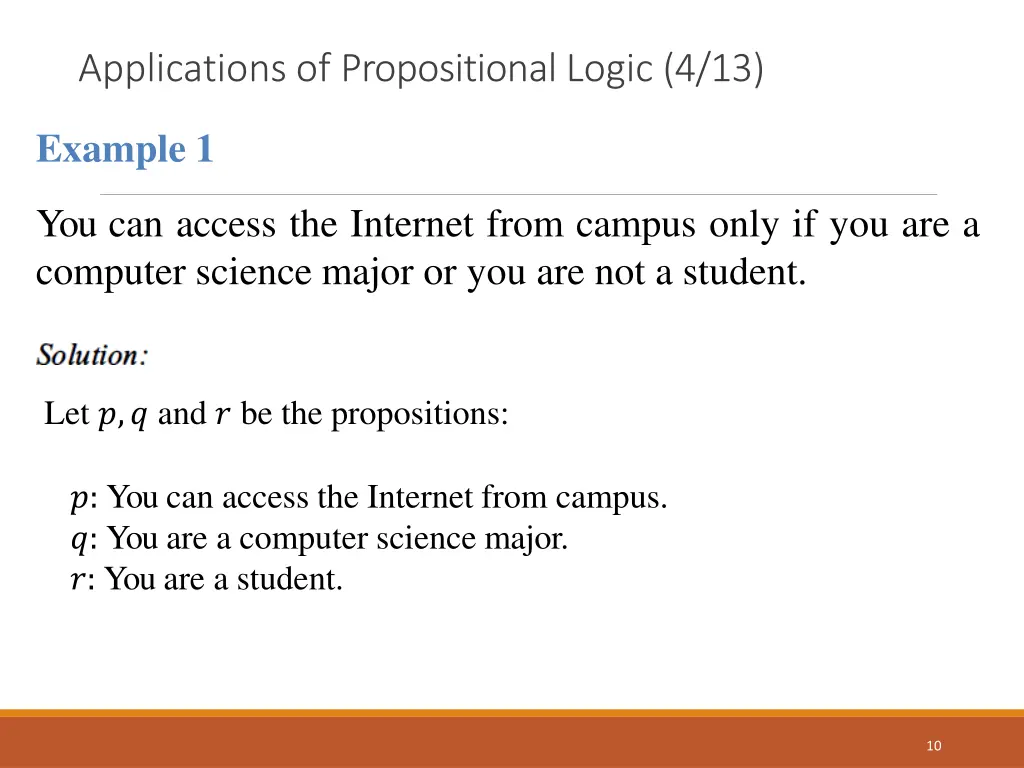 applications of propositionallogic 4 13