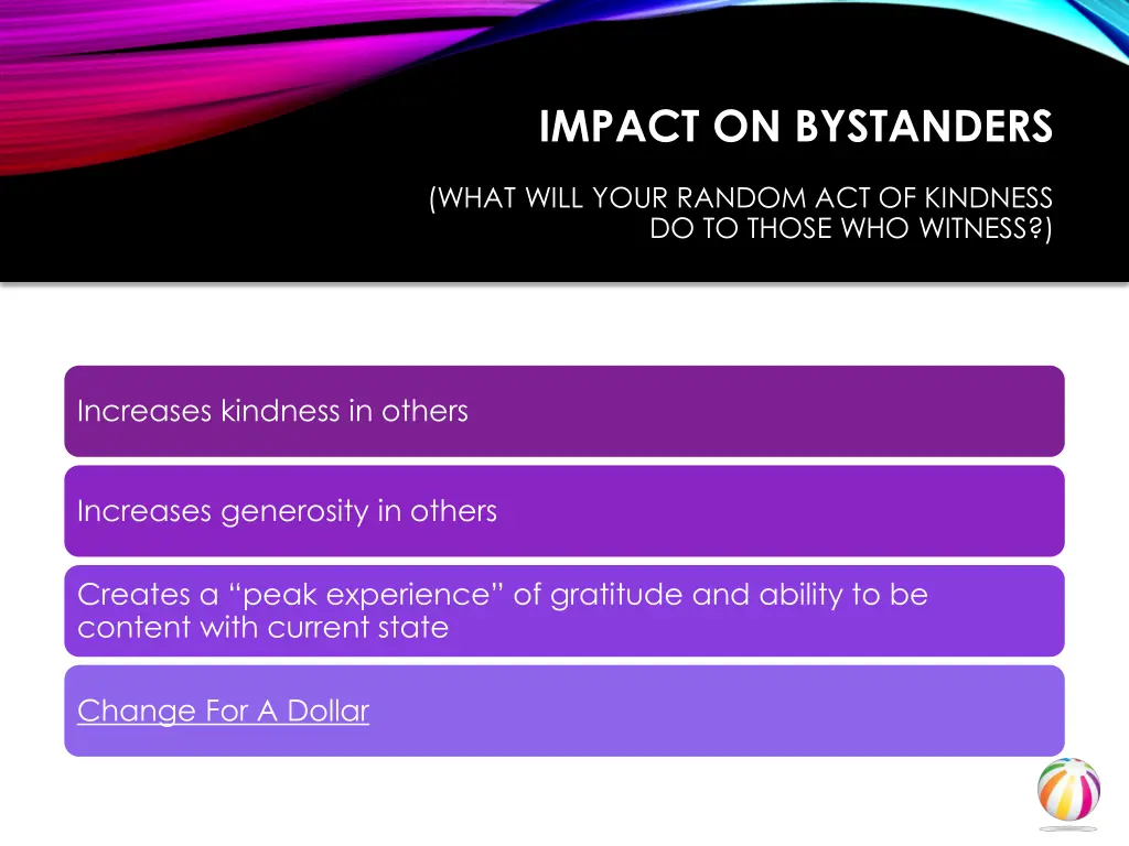 impact on bystanders
